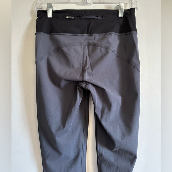 Lululemon Athletica Blue Tied/Black Gray Smooth Stride Tight Leggings size 6 - Picture 14 of 16